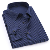 Men's Business Casual Long Shirt - Virtual Blue Store