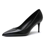 Women's Patent Leather Shoes - Virtual Blue Store
