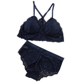 Lace Bra Sets Women Seamless Embroidery - Virtual Blue Store