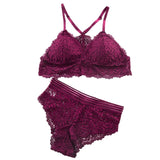 Lace Bra Sets Women Seamless Embroidery - Virtual Blue Store