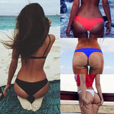 Sexy Women Brazilian Cheeky Bikini Bottom Thong Bathing Beach Swimsuit Swimwear Just Bottom