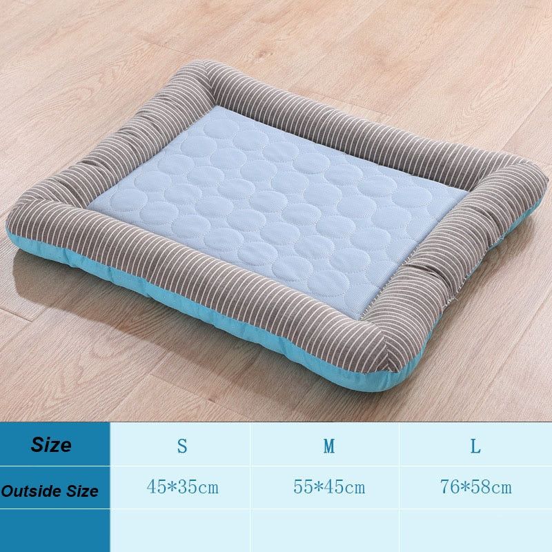 Summer Cooling Pet Dog Mat - Virtual Blue Store