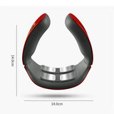 Electric Neck and Shoulder Pulse Massager 6 Mode 9 Levels Adjustable Cervical Vertebra Relax Pain Relief Kneading Machine