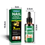 7 Days Nail Fungus Treatment Serum Ginger Anti-infective Paronychia Onychomycosis Toe Foot Nail Fungal Repair Gel Hand Foot Care