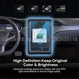 Tempered Glass Screen Protector Film For Tesla Model S 2014-2021  17 inch Car gps Navigation radio  anti-scratch accessories
