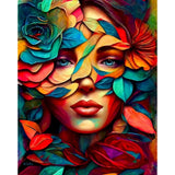 GATYZTORY DIY Painting By Numbers Figure Handpainted Acrylic Paint Women On Canvas Home Wall Art For Living Room DIY Gift