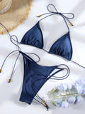 2026 Sexy Bikinis Swimsuit  Women Swimwear High Cut Bathing Suit Brazilian Biquini Sexy Bikini Sets Solid Beachwear