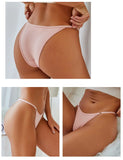FINETOO 3Pcs/set Women's Cotton Panties Low Waist Bikini Briefs M-2XL Ladies Underwear Female Soft Solid Underpants Lingerie New