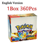360Pcs Pokemon Trading Card GameCards Prismatic Evolutions Scarlet Violet Pokemon English Booster Battle Transaction Gifts