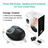 Medcursor Shiatsu Foot Massager Machine with Heat Roller Muscle Relaxation Pain Relief Electric Fully Wrapped Foot Massage