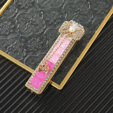 Charging personalized creative gift for women with diamond studded USB cigarette lighter encendedor eléctrico  gadgets for men