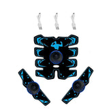 New USB Rechargeable EMS Muscle Stimulator ABS Arm 3 IN 1 Trainer Smart Wireless Fitness Abdominal Training Electric Body Slim