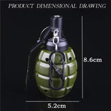 New Multifunctional Military Model Creative Windproof Lighter Metal Body Pink Flame Ashtray Butane Gas Lighter Collection Gift
