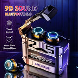 M25 TWS Wireless Headphones Bluetooth 5.3 Earbuds with LED Display Stereo, Touch Control & Noise Reduction Stereo Sound Headset