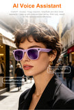 Lenovo Smart AI Glasses 800W HD 8K Shooting Camera Photo Video Voice Call Translation Waterproof Bluetooth AI Motorcycle Glasses
