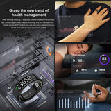 New R11 Smart Ring Men Women LED Display Screen Heart Rate Blood Oxygen Monitoring Waterproof Multi Sports Modes Smartrings