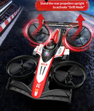 NEW 1:30 Mini RC Flying Cars Air-Ground 2-in-1 Professional Dual Mode Quadcopter Racing Electric Transforming Toy Boy Ideal Gift