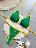 Asymmetric G String Bikinis Mini Micro Thong Bikini Female Swimsuit Women Swimwear Two-pieces Bikini Set Brazilian Bathing Suit