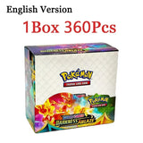 360Pcs Pokemon Trading Card GameCards Prismatic Evolutions Scarlet Violet Pokemon English Booster Battle Transaction Gifts