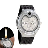 New Usb Charging Environmentally Friendly Windproof Lighter Watch Cigarette Lighter Fashionable Cool Creative Men Smoker Gifts