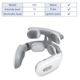 TENS Pulse Neck Massage Household Cervical Spine Massager Wireless Smart Sholder Cervical Massager Heating Muscle Punch Beating
