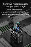M25 TWS Wireless Headphones Bluetooth 5.3 Earbuds with LED Display Stereo, Touch Control & Noise Reduction Stereo Sound Headset