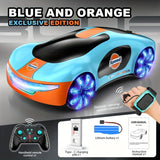 New energy RC Cars Toys for Boys 2.4GHz Remote Control Car with Lights Music & SprayEffects Gesture Sensing Gifts for Boys Girls