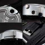 Metal USB Watch Lighter Outdoor Windproof Flameless Tungsten Wire Charging Portable Multi Functional Lighter Men's Smoking Gift
