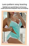 Sexy Lace Trim  Nightgown Set Large Size Home Wear Strap Sleepwear Two Piece Set Hot Sale