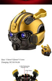 M02 Bluetooth Speaker Optimus Prime Mini Wireless Speakers Stereo Transformers LED Flashing Light BT Boombox FM Mp3 Audience