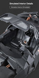 Large Scale 1:18 Batmobile Car Model Toy The Dark Knight Trilogy Sound Light Sliding Spray Alloy Vehicle Models Ornaments Gifts