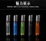 Magic Blue Flame Grinding Wheel Lighter Metal Butane Gas Flint Lighter Cigarette Lighter Smoking Accessories Ensendedores