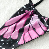 S - XL Sexy Two-Pieces Bikini Set Bather Bathing Suit Swim Printed Halter Padded Bikini Female Swimsuit Women Swimwear V4910