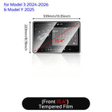 for Tesla Model 3 Highland 2024-2026 Y Juniper HD Tempered Glass Film Screen Protector Navigation Protective Cover Accessories