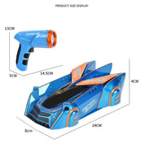 2.4G RC CAR Wall Climbing Car Remote Control Toys Climb Wall Ceiling Light Racing Model Electric Anti-gravity Children Toy