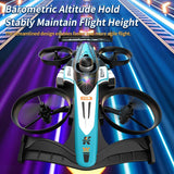 NEW 1:30 Mini RC Flying Cars Air-Ground 2-in-1 Professional Dual Mode Quadcopter Racing Electric Transforming Toy Boy Ideal Gift
