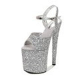 Korean Style Nightclub Catwalk Shoes 20 Cm Waterproof Platform Hentiangao High Heel Sandals Middle Eastern Fashion And Elegant