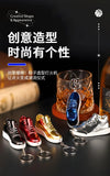 Innovative Personalized Basketball Shoe Keychain Lighter, Stylish Inflatable Windproof Jet Lighter Bag Hanging Ornament for Men