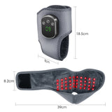 Electric foot and hand massager can vibrate and heat the ankles and ankles, and the bracket joints are portable, which can relax