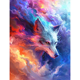 GATYZTORY Diy Paint By Numbers For Adults Beginners Wolf Animals Acrylic Painting By Number Kits Home Decoration Frameless
