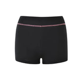 new shoulder letter printed open thread design slim fit hooded zipper short jacket shorts set