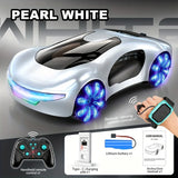 New energy RC Cars Toys for Boys 2.4GHz Remote Control Car with Lights Music & SprayEffects Gesture Sensing Gifts for Boys Girls