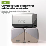 【HTC NE67】Bluetooth V6.0 Earphones AI Translator Earbuds TWS Earclip Wireless Headphones Portable with a Hanging Chain