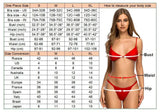 S - XL Crinkled Bikini Push Up Swimsuit Female Swimwear Women Two-pieces Bikini set With Bra Cup Bather Bathing Suit Swim V4886