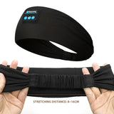 Yoga Hairbands Wireless Bluetooth Headphones Soft Elastic Sports Headbands Sleeping Music Eye Mask Outdoor Sweatband Earphones