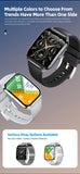 New Ultra Thin Smart Watch men 1.96" AMOLED HD Pixel Display Always Show Time BT Call Reminder Smartwatch Ladies For Android iOS