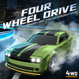 Mini 1/64 4WD RC Drift Car High Speed Remote Control Off-Road Racing Vehicle Desktop Pocket Drifting Car Toys Children Boy Gifts