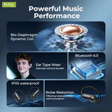 HTC NE80 TWS Wireless Bluetooth Earbuds HiFi Stereo Earphone HD Touch LCD Display Long Battery Life for Travel Business