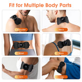 EMS Back And Neck Massager Wireless Pulse Heating Cervical Massage Patch 6 Mode 19 Level Mini Electric Muscle Stimulator Sticker
