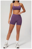 2PCS Yoga Suit Women Tracksuit Sports Bra High Waist Leggings Outfit Gym Set Fitness Athletic Wear Workout Clothes Sportswear